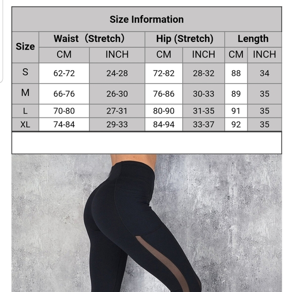 HIGH WAIST POCKET LEGGINGS - Picture 3 of 3